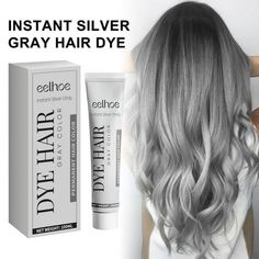 Unisex DIY Fashion Gray Color Super Gray Hair Cream 100ml Best Gray Hair Color, Low Maintenance Grey Hair Coverage, Platinum Blonde Hair Products, Long Grey Hair Over 50, Soft Silver Blonde Hair Loreal, Metallic Hair Color Grey Silver, Gray Hair Spray, Women’s Salt And Pepper Hair, Silver Grey Hair Dye