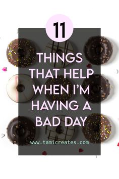 Bad days happen to everyone. So, today I thought I'd share 11 things that help when I'm having a bad day! Mindset Growth, Finding A Hobby, Social Media Break, Let It Out, Finding Happiness, Healthy Mindset, How To Stay Awake, Change Your Mindset, Good Mental Health