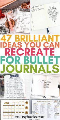 With these incredible bullet journal ideas, you can easily start a stylish planner using these bullet journal spreads. These cool journaling ideas are perfect to help you track your goals and more! Bujo Lists Ideas, What To Track In Bullet Journal, Bubble Journal Ideas, Bujo Spreads Ideas, Bullet Journal Ideas For Work, Bullet Journal Page Ideas Layout, 2024 Bullet Journal Ideas, Goal Journal Ideas Layout, Goal Bullet Journal