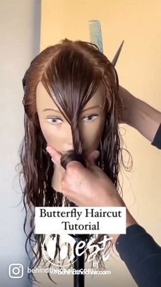 🤌🏻HOW COULD WE NOT repost The Butterfly Cut of 2022 by @ahappyjustin for the 💥BEST OF BTC?!!💥 IT HAD LIKE a bazillion Loves + Likes! 🤌🏻 *… | Instagram Butterfly Layered Haircut Short, Butterfly Bob Haircut, Butterfly Layers Hair Short, Feathered Haircut, Butterfly Hairstyle, Feathered Bangs, Butterfly Haircut, Easy Hair Cuts, Edgy Pixie