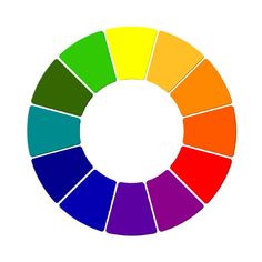 a color wheel with different colors in it