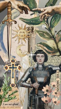 Medieval Moon, Santa Joana D'arc, Knight Medieval, Roman Catholic Art, Spooky Background, Saint Joan Of Arc, Victorian Aesthetic, Magic Aesthetic, Joan Of Arc