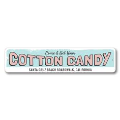 cotton candy sticker on a white background