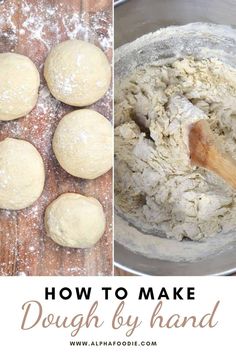 how to make dough by hand