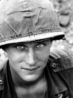 Metal Print: Vietnam US War is Hell by Horst Faas : 16x12in Powerful Pictures, Unknown Soldier, South Vietnam, Christopher Robin, Tutankhamun, Milla Jovovich, Sean Connery, Marlon Brando