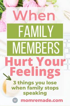 There are at least three things to consider when family members stop speaking to each other. I experienced all three of these things when I walked away from my family. Additionally, I had no idea I was going to trade one set of problems for another set. If you have a family rift or a family estrangement, check out these truths. How To Distance Yourself From Family, Estranged From Family, Quotes For Family Problems, When Family Hurts You, Family Drama Quotes, Sibling Estrangement, Family Hurts You, Boundaries Work, Family First Quotes