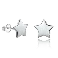 PRICES MAY VARY. ⭐ESSENTIALS COLLECTION: These sterling silver stud earrings are from our 'Essentials Collection', featured with star shape. It is minimalist yet cute, can match any kind of outfits for your everyday life. The celestial / pentagram design element is given as a symbol of heavenly protection and good luck, they are fantastic to give as a gift or to simply treat yourself. ⭐EXCELLENT CRAFTMANSHIP & SUPERIOR QUALITY: Small sterling silver stars are soldered to sterling silver ear wire Cute Planet Earrings, Stud Earrings Gift, Cute Simple Stud Earrings, Star Earrings Stud Silver, Celestial Style Pierced Earrings At Affordable Price, Minimalist Star Earrings, Silver Dot Stud Earrings, Brandy Melville Star Earrings, Star Stud Bracelet