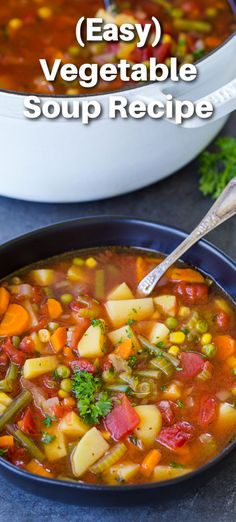 How to Make Vegetable Soup
What I love about this soup is that it comes together in one pot and it’s super easy to make. With minimal mess and maximum flavor, you can’t get much better than that. Follow the simple steps below to be well on your way to a comforting bowl of veggie soup. Fast Vegetable Soup, Veg All Soup Recipe, We Vegetable Soup, Veggie Soup With Canned Veggies, Simple Veggie Soup Recipes, Vegetable Soup From Cans, Easy Vegetable Soup With Canned Vegetables, Quick Vegetable Soup Recipes, Mixed Vegetable Soup Recipes