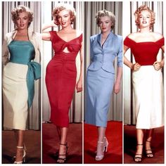 Marilyn Monroe niagra wardrobe test Old Glamour Outfits, Marilyn Monroe Closet, Merlin Monroe Outfits, Casual Marilyn Monroe, Marilyn Monroe Jeans Outfit, Marilyn Monroe Wardrobe, Marilyn Monroe Fashion Outfits, Marilyn Monroe Inspired Outfits, Marylin Monroe Fashion