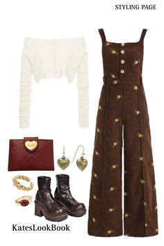 Witchy fall outfits, autumn fits, comfy fall fits, fall outfits 2023, fall outfits, outfit ideas, fall outfits women, cute everyday outfits, college outfits Winter Outfit Cottagecore, Witchy Boho Fall Outfits, Earthy Academia Outfits, Cute Boho Teacher Outfits, Witchy Outfits With Pants, Cute Overall Outfits Fall, Witchy Core Outfits, Boho Thanksgiving Outfit, Winter Cottage Core Outfits