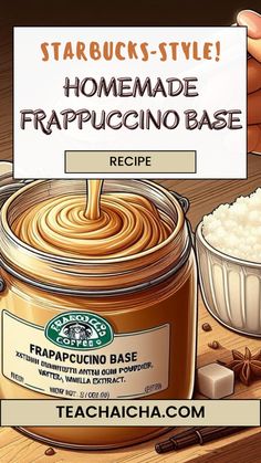 starbucks's frappuccino base is being used as a recipe for coffee