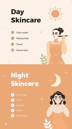 Skin Care Basics, Skin Care Routine Order, Skin Advice, Marketing Brochure, Night Skin Care Routine