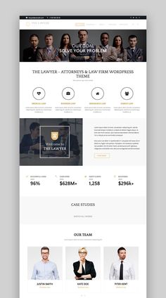 the website design for law firm