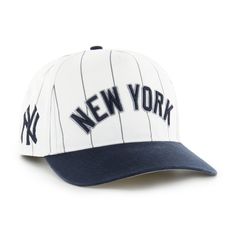 Our MLB Headwear collection features high-quality New York Yankees hats, available in our structured, adjustable Hitch style. Show off your team loyalty & shop today! New York Yankee Hat, Uniform Design, New York Yankees, Show Off, Design Inspo, Favorite Team, One Size Fits All, Cotton Twill, Mlb