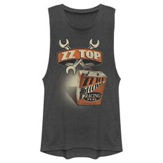 Dress in style and sing along to your favorite ZZ Top hits in these officially licensed graphic tees for men, women, and juniors from the classic rock band ZZ Top! Join iconic and original band members Dusty Hill, Billy Gibbons, and Frank Beard as you listen to their bluesy albums and enjoy the classic rock n' roll of the '70s! Size: 2xl. Color: charcoal. Gender: female. Age Group: adult. Pattern: Band Logo. Material: Polyester. Dusty Hill, Hill Billy, Frank Beard, Billy Gibbons, Graphic Tees For Men, Classic Rock Bands, Classic Rock And Roll, Top Fuel, Zz Top