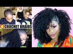 Side Plaits, How To Crochet Braids, Crochet Braids Tutorial, Side Braid Tutorial, Braids Tutorial, Side Braids, Top Braid, Braid Inspiration