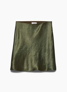 NEW SLIP SATIN MINI SKIRT | Aritzia Mini Slip Skirt, Water Footprint, Sweat Vest, Silk Mini Skirt, Satin Mini Skirt, Statement Coat, Fall Staples, Mini Slip, Slip Skirt