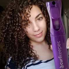 Best Water Bottle for Fabulous Curls. A must-have accessory for all curlies and stylists alike. This refillable ultra-fine and continual spray water bottle covers large areas of hair with mist in order to make styling quick and effortless. Rehydrate dry curls, shape, moisturize your hair without soaking or re-wetting the entire head. PERFECT FOR: Keeping curls wet during styling Reactivating curls for extra styling days in between wash days Rehydrating curls for added moisture TWO WAYS TO MIST Pump 1-2 times for spot misting Pump 4+ times for continuous misting TO REFILL Untwist Spray bottle to refill. It is recommended to fill the bottle with water only. H2o Water, Curl Keeper, Medium Curls, Bottle Covers, Best Water Bottle, Best Brushes, Water Bottle Covers, Best Water, Satin Pillowcase