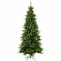 a small christmas tree on a white background