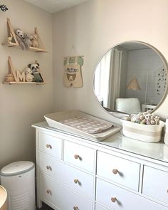 nursery shelves by Timberwood Designs Nursery Shelving, Bohemian Decor Inspiration, My Sons, Baby's Room