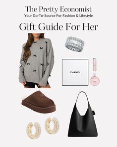 Get inspiration to find the best luxury gift for those amazing women in your life. Find the perfect handbag for the busy body, sweater for the cozy style fanatic or slipper for the homebody. Click on my blog's "Shopping" tab for more info on this post! Gifting Ideas, Perfect Handbag, Cozy Style, Style Tips, Cozy Fashion