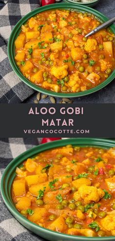 Potatoe Indian Recipe, Indian Food Vegetables, Curry Recipes With Vegetables, Indian Potato Curry Recipes, Indian Potatoes And Peas, Vegan Potato Curry Recipes, Diet Curry Recipe, Potato Chickpea Recipes, Aloo Gobi Recipe Vegan