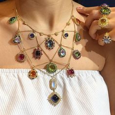 Jeweled Outfit, Complex Jewelry, Jewerly Diy Ideas, Couture Jewelry