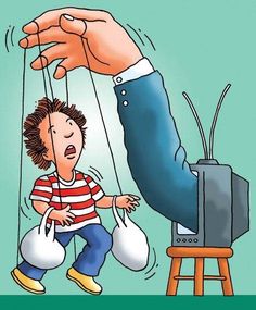 a person is trying to pull someone out of the tv