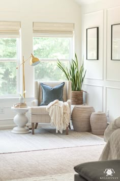 the living room is clean and ready to be used as a place for some relaxing time