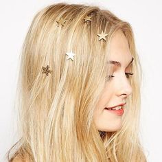 Starry Starry Night Hair Jewels-Your Soul Place Coachella Hair, Night Hairstyles, Unique Hair Accessories, Minako Aino, Wedding Headdress, Hair Jewels, Star Hair, Wild Hair, Festival Hair