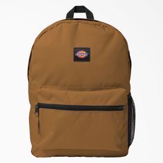 Carry all your books and school essentials with our Essential backpack. The bag features a large main compartment with internal laptop sleeve and a front zip pocket. Its fully padded back panel ensures all-day comfort. Dickies Bags, Duck Backpack, Almost Skateboards, Primitive Skateboarding, Creature Skateboards, Everyday Backpack, Brown Fits, Luggage Backpack, New Balance Shoes