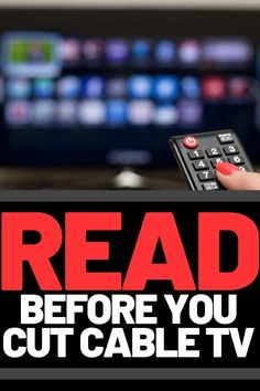 What you need to know before you cancel cable tv. Learn how to cut the cord to cable television and save money while doing so. Diy Tv Antenna, Digital Security