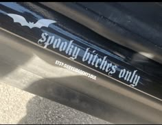 Goth Car Exterior, Ghostface Car Accessories, Goth Car Interior Ideas, Gothic Car Decals, Spooky Car Decor, Goth Car Accessories