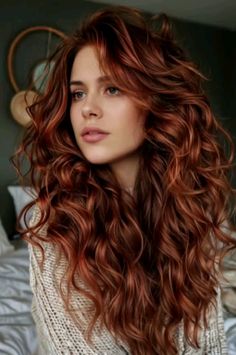 Copper Brown Hair Color, Deep Red Hair, Amber Hair, Cinnamon Hair, Rambut Brunette, Shades Of Red Hair, Natural Red Hair, Red Curly Hair