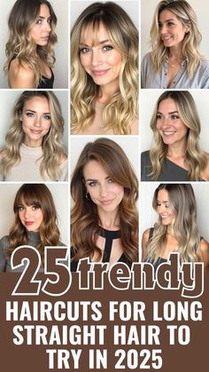 Check Ideas 👇 | Save for Later 📌
Get inspired with 25 stylish haircuts for long straight hair that are perfect for 2025. From layered cuts to sleek styles, these looks are versatile and trendy. Whether you want a bold change or a subtle refresh, these ideas will keep your hair looking modern and chic all year. Perfect for adding volume, framing your face, or enhancing your natural shine. Find your next favorite haircut today!