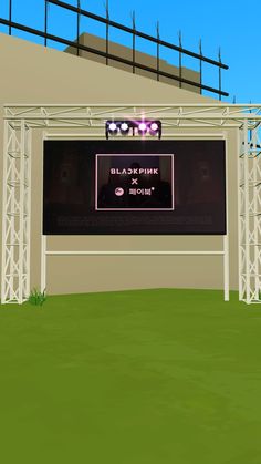 tempat aesthetic Zepeto Blackpink, Blackpink House, Beautiful Buildings, Blackpink Jisoo, Art Sketches, Soccer Field, Nct