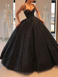 Ball Gown Glittering Sparkle Engagement Formal Evening Dress Sweetheart Neckline Sleeveless Sweep / Brush Train Sequined with Sequin 2022 8703186 2022 – $199.99 Black Masquerade Dress Prom, Dramatic Prom Dresses Black, Black Sparkly Dress Wedding, Luxury Black Ball Gown For Prom Season, Luxury Glamorous Gown For Prom Season, Elegant Prom Dresses Ball Gown, Formal Ball Gown Dresses, Black Prom Dress Long Sparkly Sequins, Luxury Evening Dress For Prom Season Reception