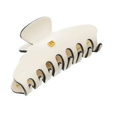 Buy Balmain Hair Pinch Clip Medium / Ivory & Black / Limited Edition SS23 Hair Clips Achieve effortless chic with the Black & Ivory Limited Edition SS23 Balmain Hair Pinch Clip Medium. Put the finishing touches on any hairstyle with this stylish statement Couture Hair Accessories, Sophisticated Hairstyles, Hair Perfume, Styling Cream, Low Ponytail, French Twist