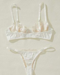 This Bridal Lingerie Set features a beautiful classic embroidery for a timeless touch. Its delicate design and feminine silhouette combine for a truly special look. The perfect accessory for any wedding night. Wedding Lingerie Outfit Night, Honey Moon Lingerie Wedding Night, Wedding Lingere, Bridal Intimates, Bridal Lingerie Set, Classic Embroidery, Wedding Night Lingerie, Bride Lingerie, Feminine Silhouette