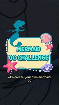 the mermaid oc challenge game is being played on the nintendo wii, and it's very fun