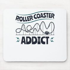 a roller coaster with the words'polier goster adict '