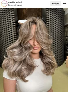 Blonde Brown Balayage With Money Piece, Honey Blonde Hair On Brown Hair, Gold Ash Blonde Hair, Bronde Balayage 2024, Blond With Dark Highlights, Iced Mocha Hair Color, Lived In Balayage Dark Roots, Fall Hair With Highlights, Partial Balayage Light Brown Hair