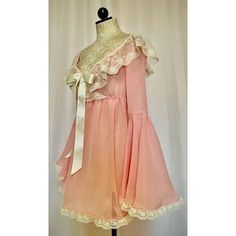 Cute Pink Clothes, Pastel Maximalist, 80s Inspired Outfits, Pink Clothes, Soft Dress, Dress Chiffon, Pink Outfits, Satin Bow, French Lace