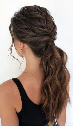 Cute Ponytail Hairstyles, High Ponytail Hairstyles, Haircut Styles, Bridal Hairstyles, Braid Hairstyles, Popular Hairstyles