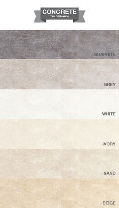 the color scheme for carpet samples in different colors and sizes, including gray, beige, grey