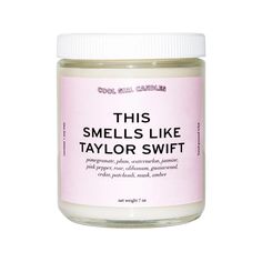 This Smells Like Taylor Swift Candle Cool Girl Candles Home - Candles - Novelty Preppy Candles, Cement Candle, Taylor Swift Birthday, Coloured Candles, Birthday Wishes For Myself, Baby Pink Aesthetic, Taylor Swift Funny, Pink Pepper