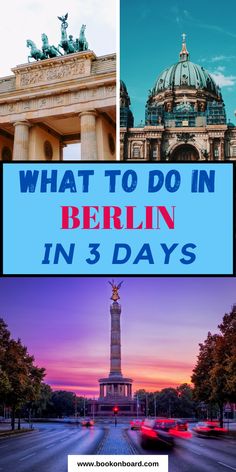 what to do in berlin in 3 days