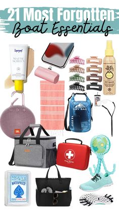 These boat day essentials are a must. I will not be having a boat day without these boating essentials ever again! Boat Day Essentials, Beach Bag Essentials Packing Lists, Boat Essentials, Boating Essentials, Lake Essentials, Best Beach Bag, Beach Bag Essentials, Packing Essentials List