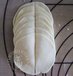 sliced bread sitting on top of a wire rack