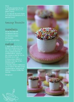 there is a recipe for cupcakes with sprinkles on top